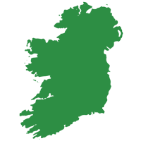 Ireland Vector Image - Green