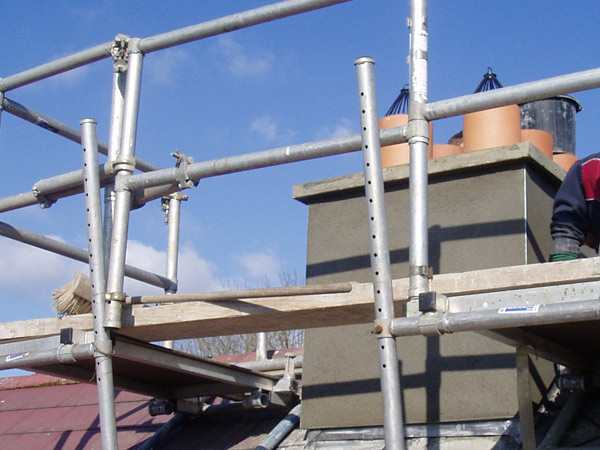 Talbot Chimneys - Rebuilding a chimney