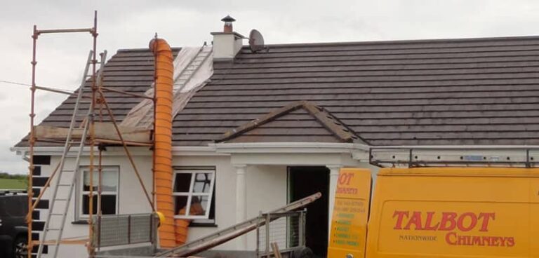 picture of the Talbot Chimneys van